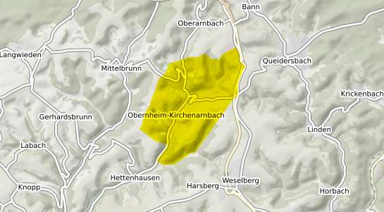 Immobilienpreisekarte Obernheim Kirchenarnbach